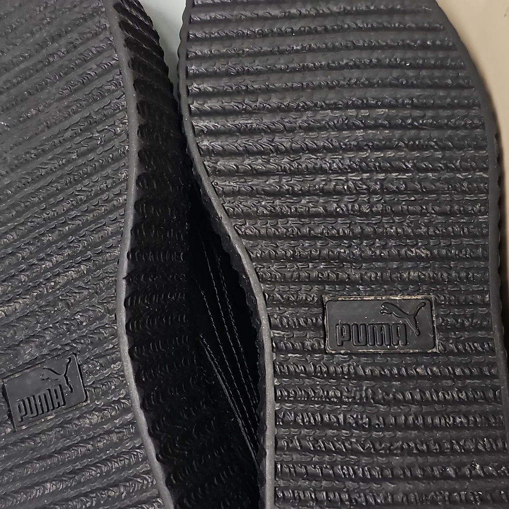 Women's Black Platform Sneakers - Picture 10 of 16